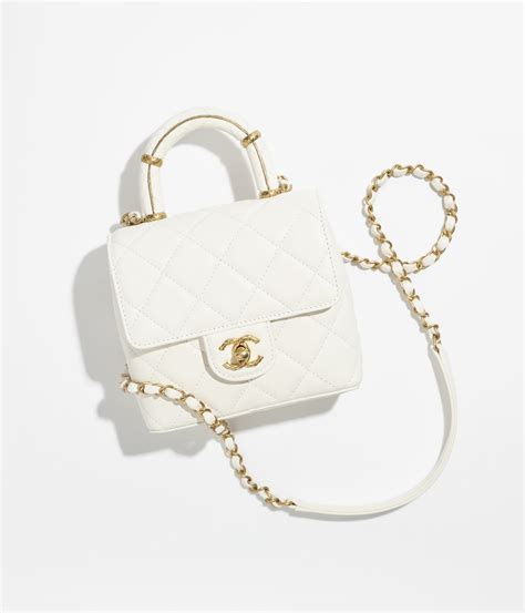 white mini chanel|chanel mini price.